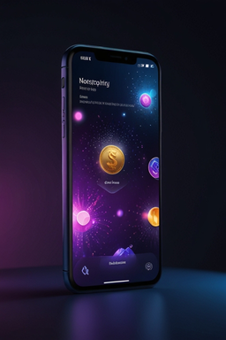 Smartfon z aplikacją kasyna